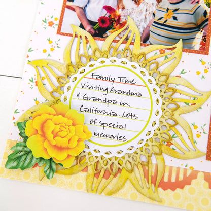 Vivid Melodies Butterscotch Embellishments