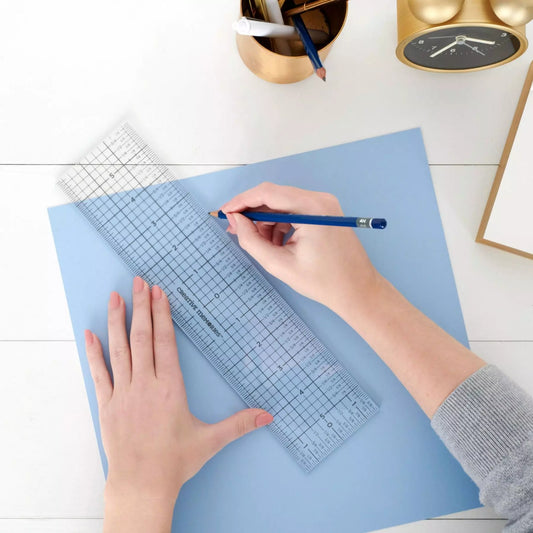 CM Zero Centering Ruler