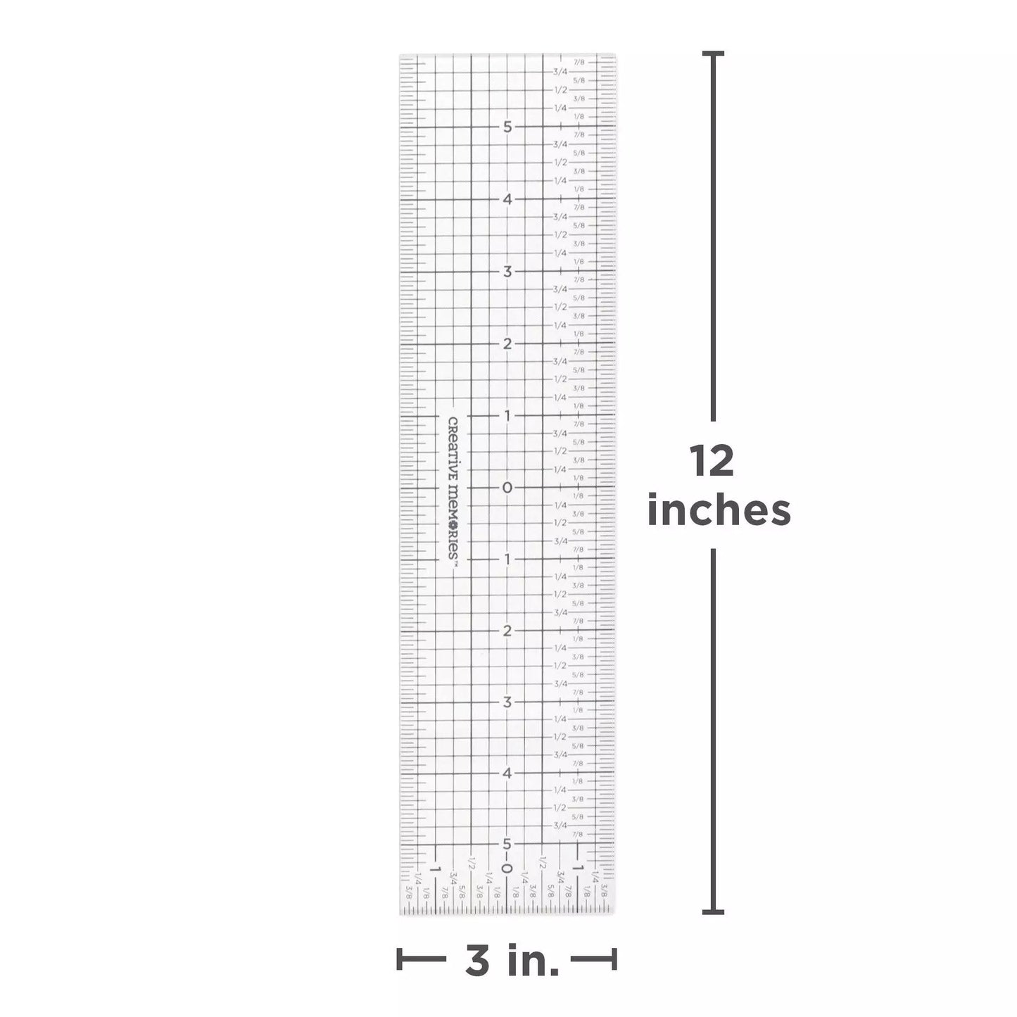 CM Zero Centering Ruler