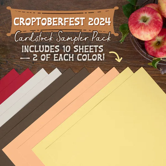 Croptoberfest 2024 Cardstock Sampler Pack