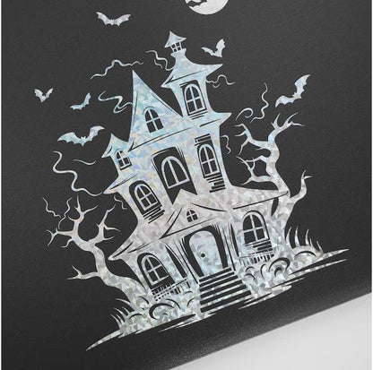 Haunted House - Ebony 12x12 Foiled Album Cover
