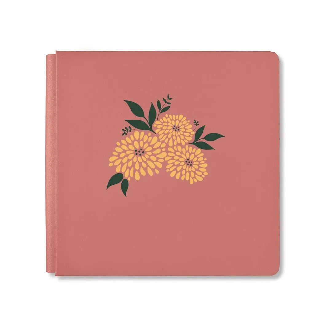 Chrysanthemums Croptoberfest 2025 Terra Cotta - 12x12 Foiled Album Cover