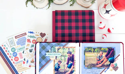 Lumberjack Fast2Fab 8x8 Plain Pages and Protectors (12/pk)
