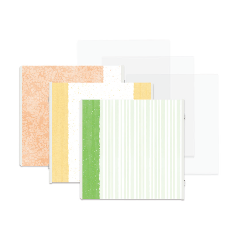 Soft Shades Fast2Fab 12x12 Refill Pages
