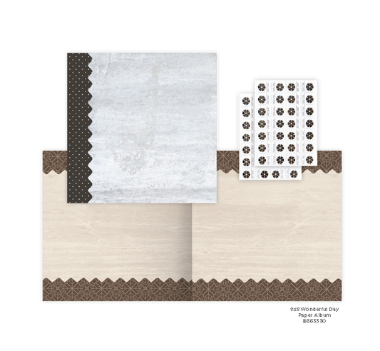 Wonderful Day 8x8 Paper Album