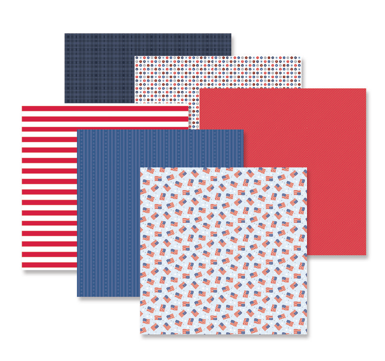 U.S. of Yay Designer Paper Pack