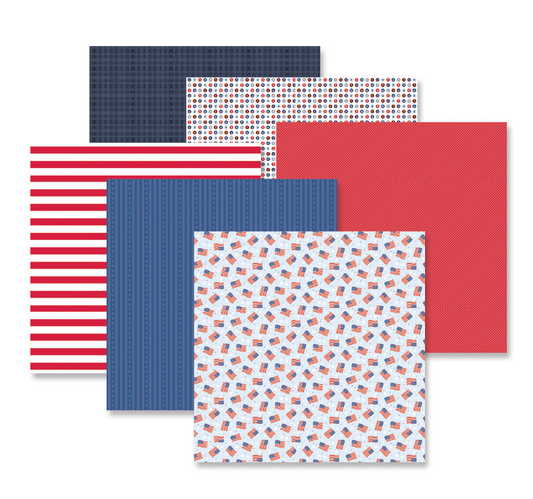 U.S. of Yay Designer Paper Pack