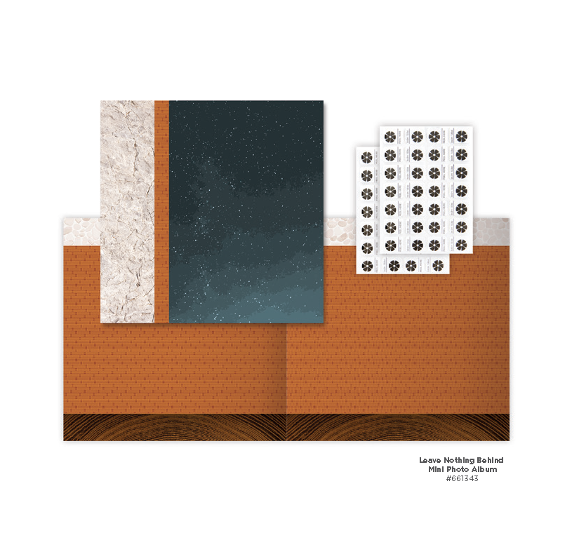 Leave Nothing Behind 8x8 Paper Album