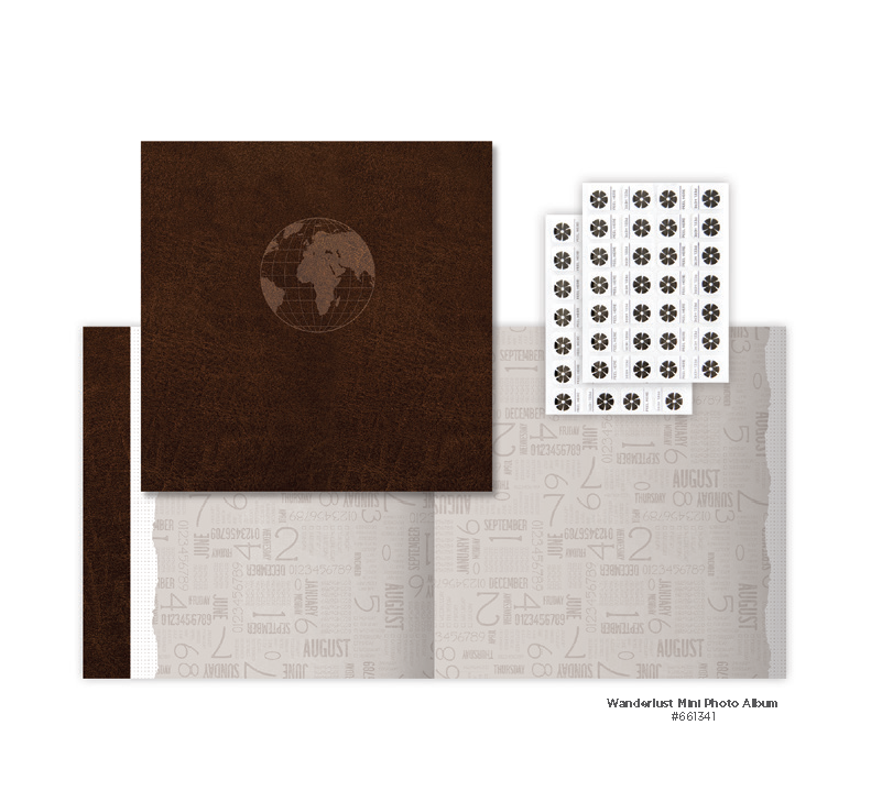 Wanderlust 8x8 Paper Album