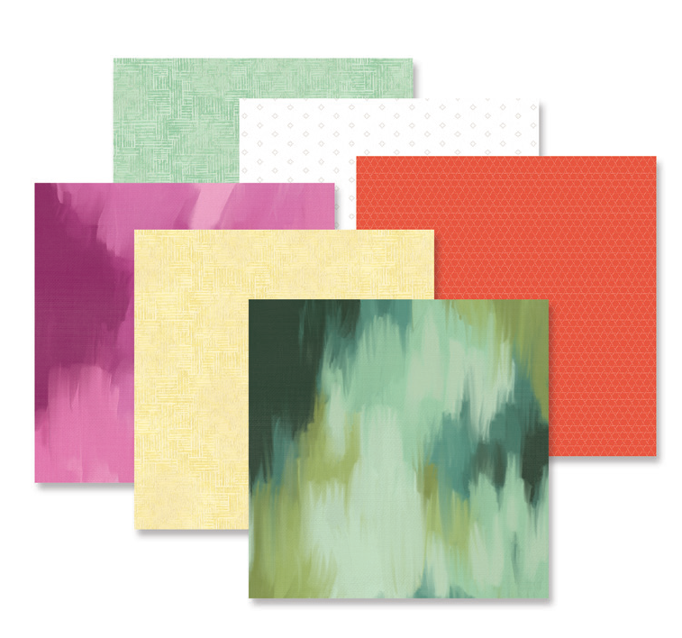 Painted Garden Tone on Tone