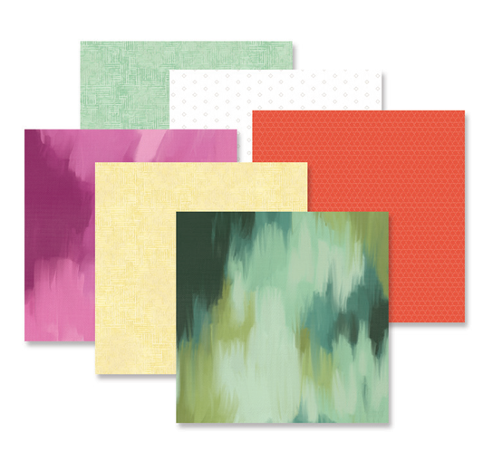 Painted Garden Tone on Tone