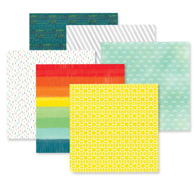 Feeling Bright Designer Paper Pack