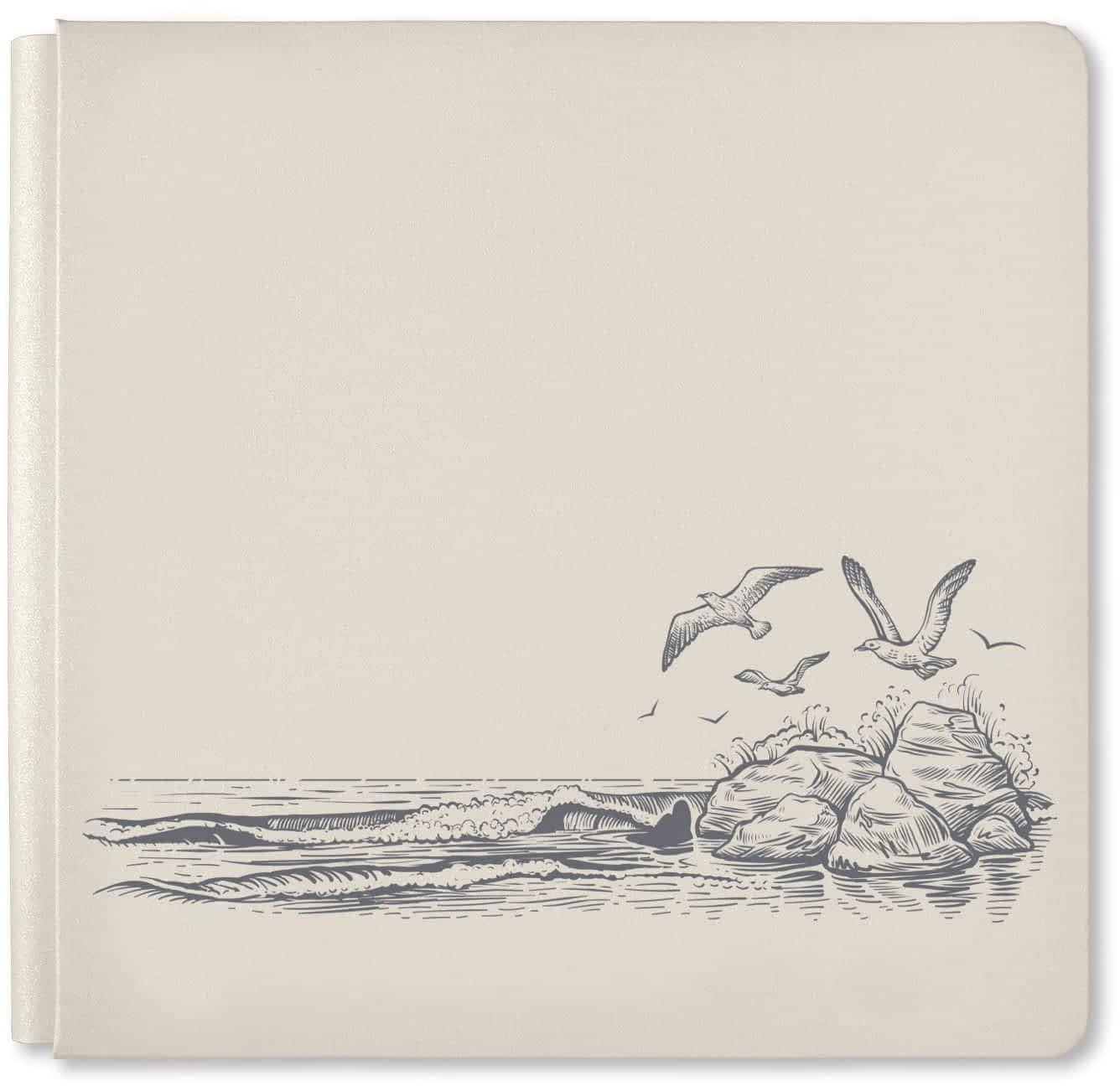 By the Sea - Pebble Gray 2025 Limited Edition 12x12 Foiled Album Cover