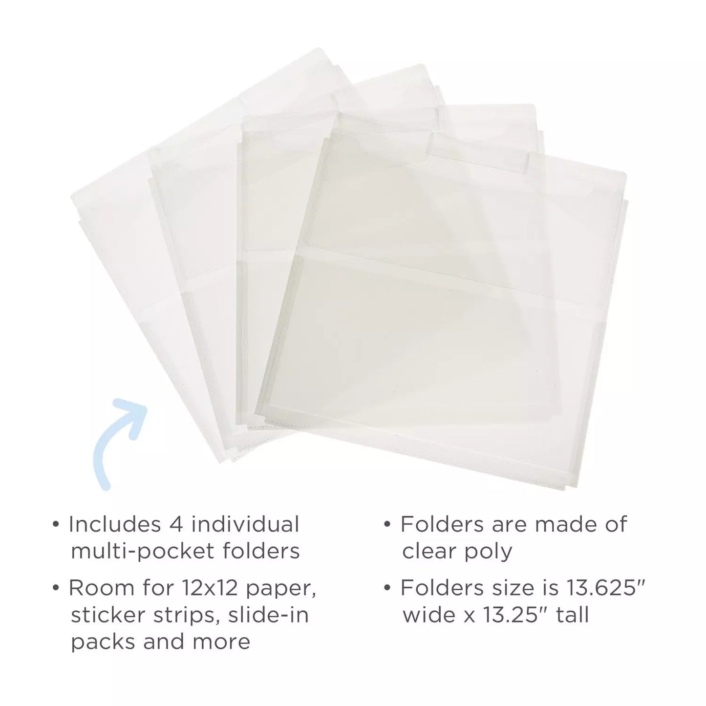 Power® Project Folders (4/pk)