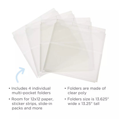 Power® Project Folders (4/pk)