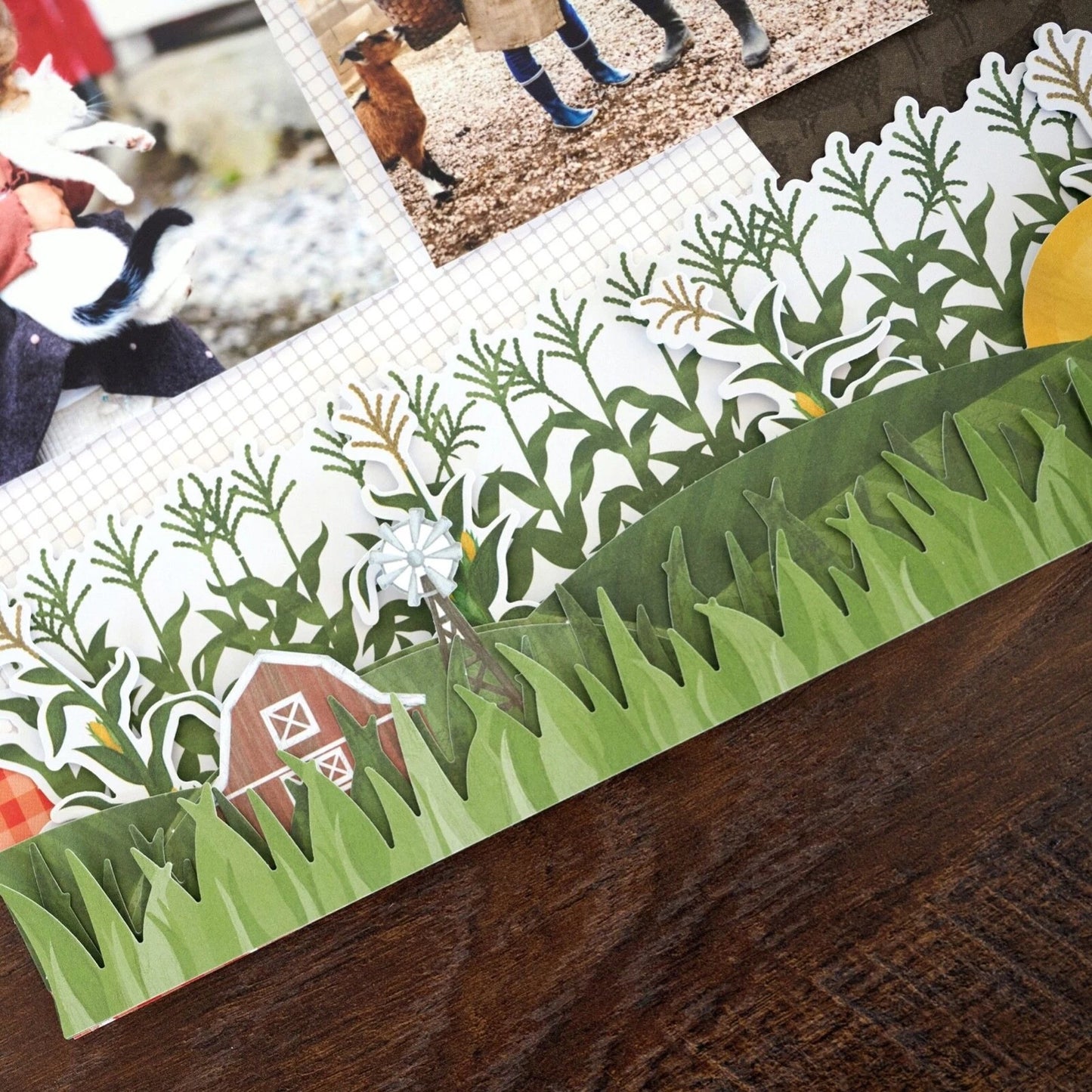 On the Farm Layered Border Embellishments