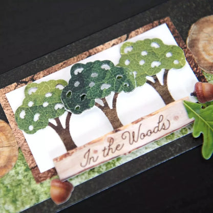 Oak Tree Shape Punch