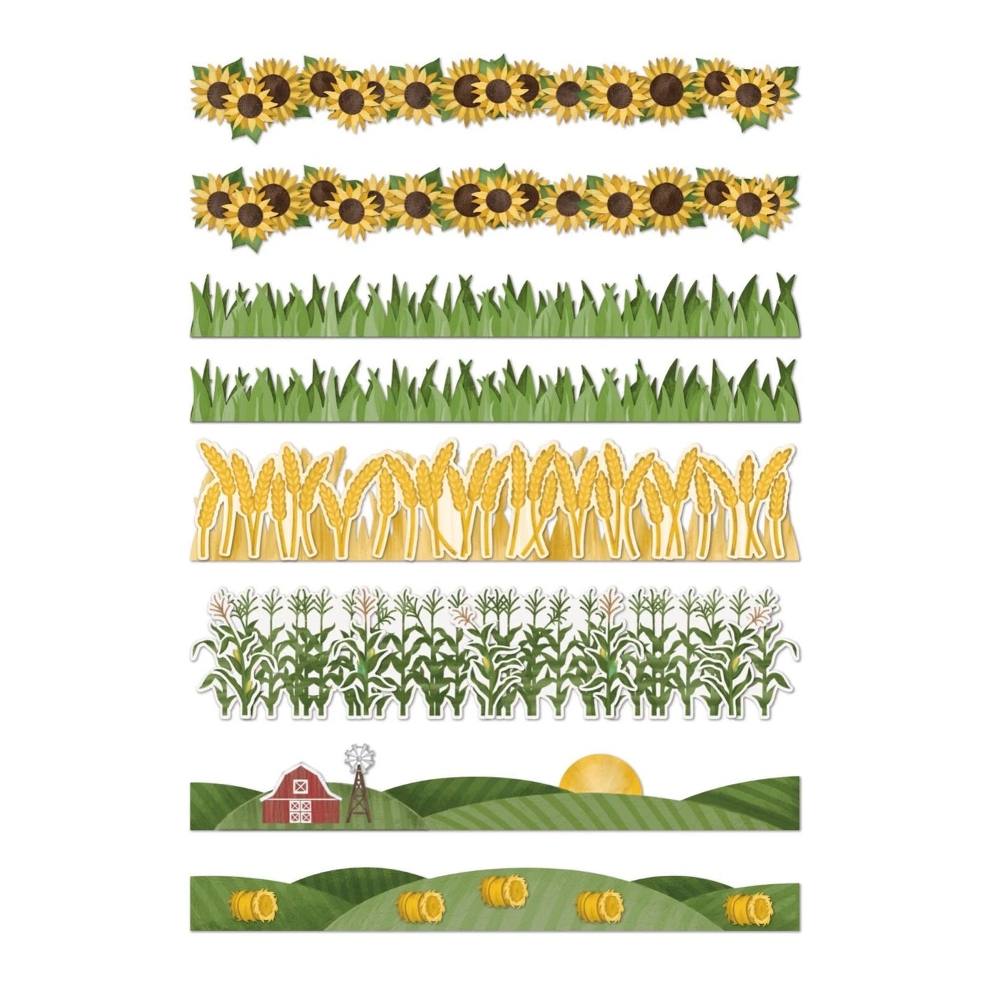 On the Farm Layered Border Embellishments