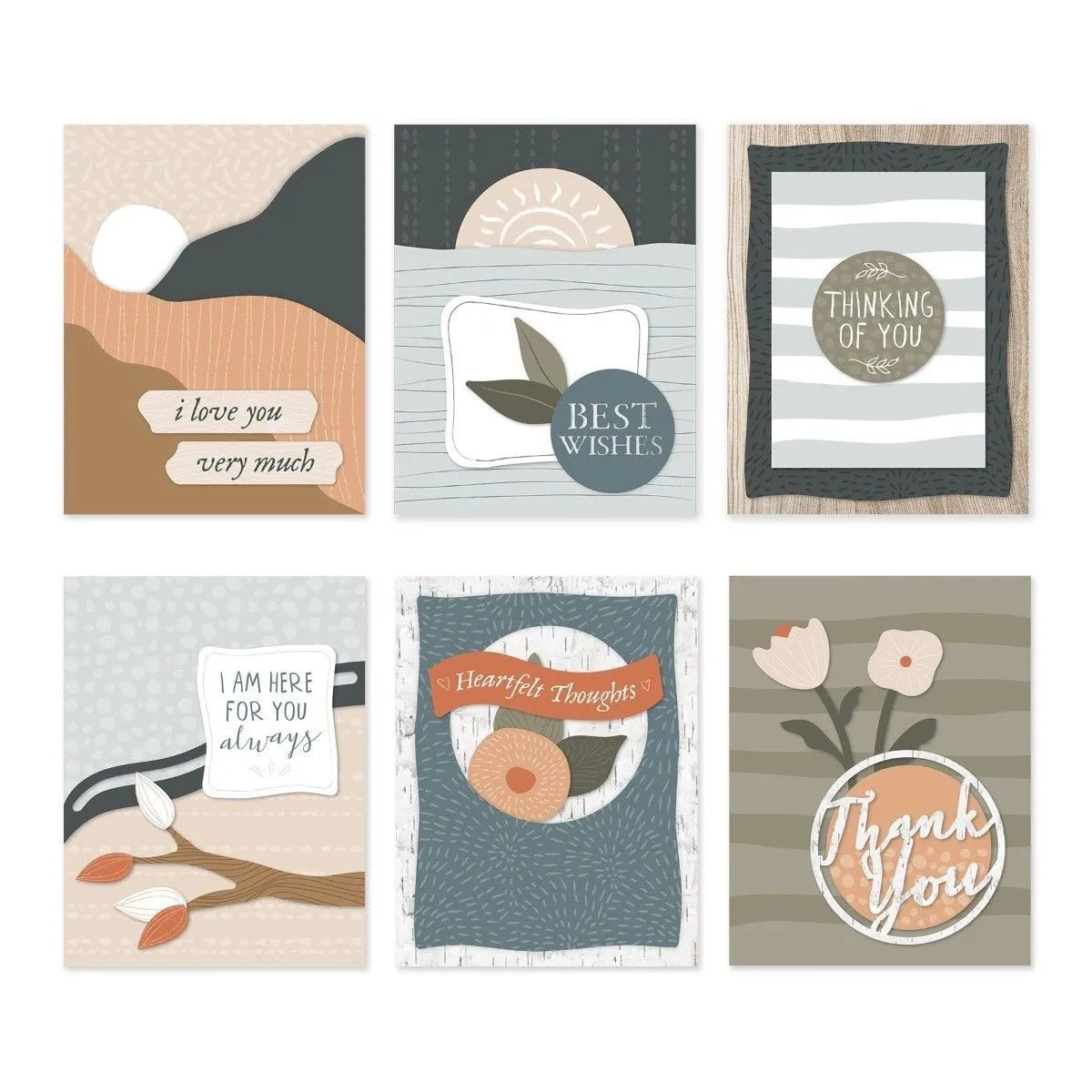 Simple Sentiments Card Kit (12/pk)