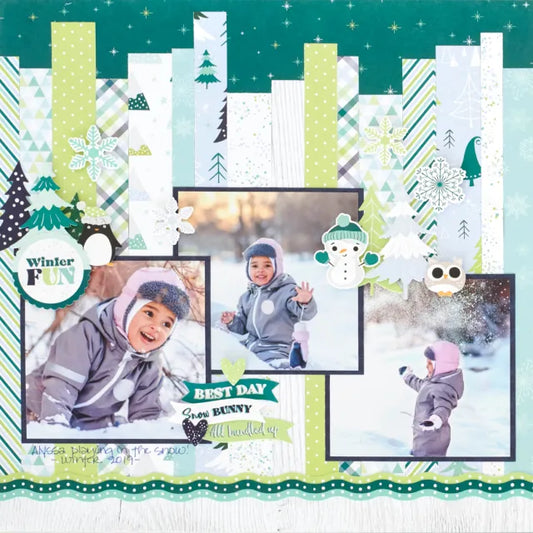 Winter Frolic Designer Paper Pack